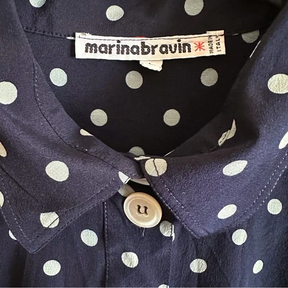 Unique Vintage Silk Dress - Picture 5 of 5